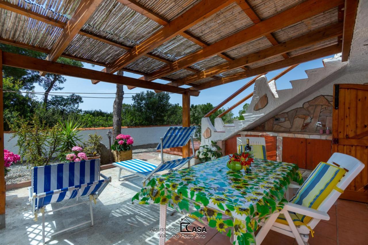 Apartments Casa Vacanze Porto Pino Esterno foto